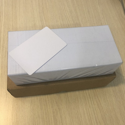 Phôi thẻ nhựa trắng - Hộp 100 thẻ 