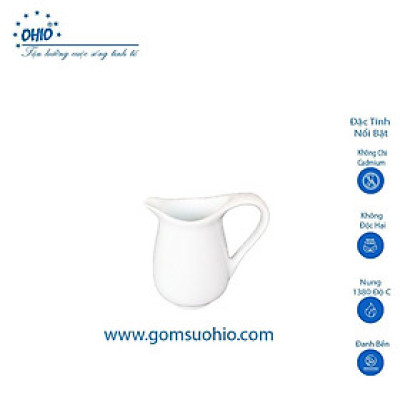 Bình Sữa 85 ml Sứ Trắng OHIO