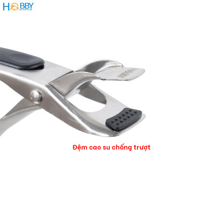 Kẹp bát đĩa nhà bếp chống nóng tay cầm inox 304 Hobby home decor KI4