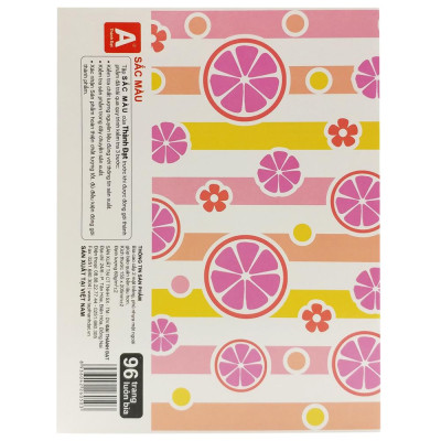 Combo 5 Tập Học Sinh 100% Không Lem - 4 Ô Ly 96 Trang 60gsm - Thành Đạt (Mẫu Màu Giao Ngẫu Nhiên)