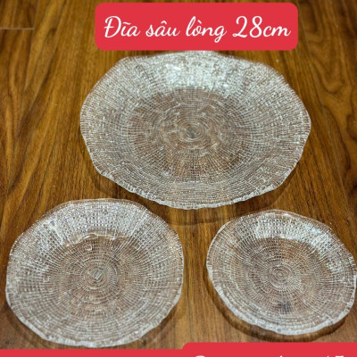 Đĩa sâu lòng IVV Diamante Piatto Hàng chinh hãng