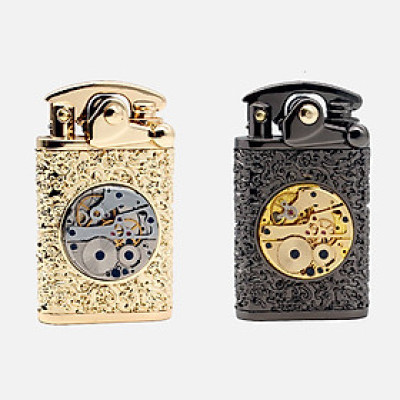 Vỏ Hột Quẹt Bật Lửa Xăng Đá Zorro Z592-612 Thiết Kế Độc Lạ Nhiều Màu - Dùng Xăng Bấc Đá Cao Cấp