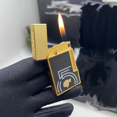 Vỏ Hột Quẹt Bật Lửa Gas Đá DP089 Phiên Bản Kỷ Niệm 55 Năm Sơn Mài Màu Đen