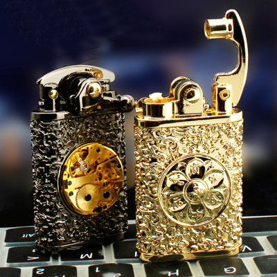 Vỏ Hột Quẹt Bật Lửa Xăng Đá Zorro Z592-612 Thiết Kế Độc Lạ Nhiều Màu - Dùng Xăng Bấc Đá Cao Cấp