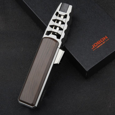 Vỏ Hột Quẹt Bật Lửa khò 1 tia cầm tay Jobon ZB-588, thiết kế nhỏ gọn, ngọn lửa khò 1 tia cực mạnh, dễ dàng điều chỉnh lửa và khóa rảnh tay
