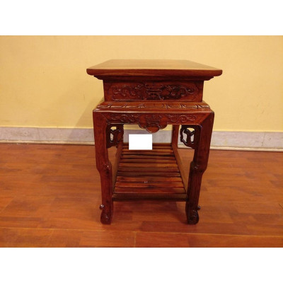 Đôn trang trí gỗ hương cao 60 ( mặt hông 40 x dài 60cm )