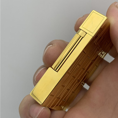 Vỏ Hột Quẹt Bật Lửa Upon D52V Họa Tiết Hình Đốt Trúc - Dùng Ga Đá Cao Cấp