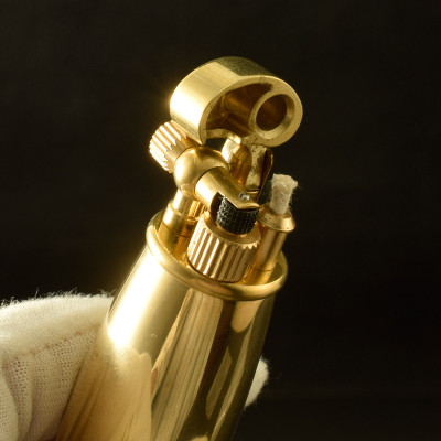 Vỏ Hột Quẹt Bật Lửa Xăng Đá Đồng Z66 Thiết Kế Đẹp Độc Lạ Màu Vàng Trơn - Dùng Xăng Bấc Đá Cao Cấp