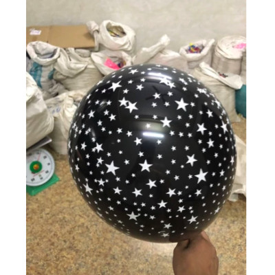 Bịch 100 quả bóng bay cao su chấm bi size 35cm (2.8gr)