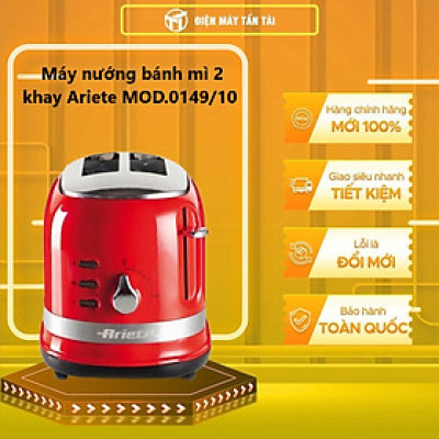 Khay nướng bánh mì 2 ngăn Ariete MOD 0149 - Hàng Chính Hãng