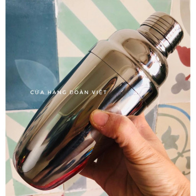 [MỚI] Bình Lắc Shaker Inox Dày 750cc - Pha Chế Cocktail, Trà Sữa. Chuyên phục vụ Sp Gia dụng, Khuôn làm bánh, Dụng cụ họ