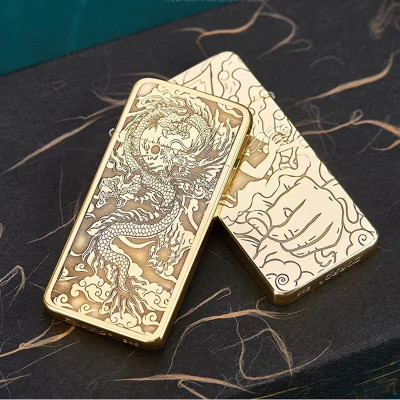 Vỏ Hột Quẹt Bật Lửa Xăng Đá Zorro ZC5 Họa Tiết Rồng Vờn Mây Khí Thế Mạnh Mẽ