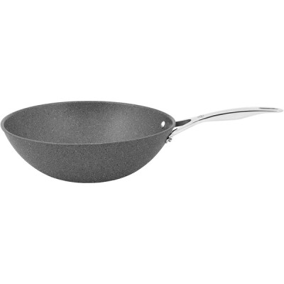 BALLARINI - Chảo Wok nhôm chống dính Salina Granititum - 30cm - Hàng Chính Hãng