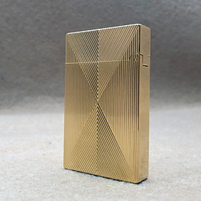 Vỏ Hột Quẹt Bật Lửa Upon Gas Đá D160V Họa Tiết Kẻ Hình Khối Đẹp Độc Lạ - Dùng Gas Đá Cao Cấp