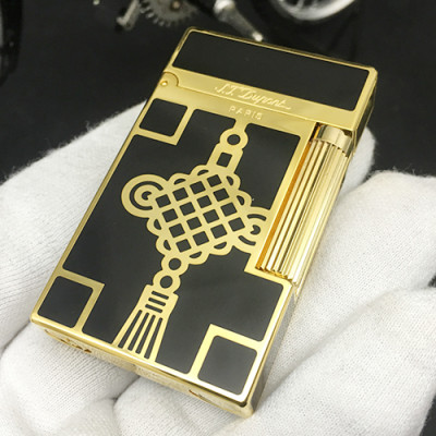 Vỏ Hột Quẹt Bật Lửa Upon Gas Đá D124V Họa Tiết Hoa Văn Đẹp Độc Lạ - Dùng Gas Đá Cao Cấp