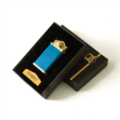 Vỏ Hộp Quẹt Bật Lửa Xăng Zorro Z605 Nhiều Màu - Dùng Xăng Bấc Đá Cao Cấp