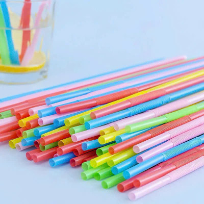 Ống Hút Nghệ Thuật Xoắn (80 Ống/Bịch), Ống Hút Nhựa PP Phi 6 Dài Cho Sinh Tố - HÀNG CHÍNH HÃNG MINIIN