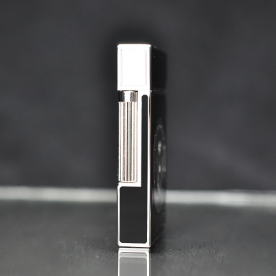 Vỏ Hột Quẹt Bật Lửa Gas Đá Upon D86b Thiết Kế Họa Tiết Sơn Mài Đen In Quốc Huy Indonesia Độc Đáo - Dùng Gas Đá Cao Cấp