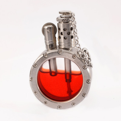 Vỏ Hột Quẹt Bật Lửa Hộp Quẹt Xăng Đá Thủ Công ShuFang Thiết Kế Thân Chứa Nhiên Liệu Trong Suốt Đẹp Độc Lạ