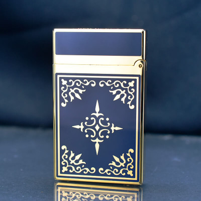 Vỏ Hột Quẹt Bật Lửa Upon Gas Đá D91 Họa Tiết Sơn Mài Đẹp Độc Lạ - Giao màu ngẫu nhiên