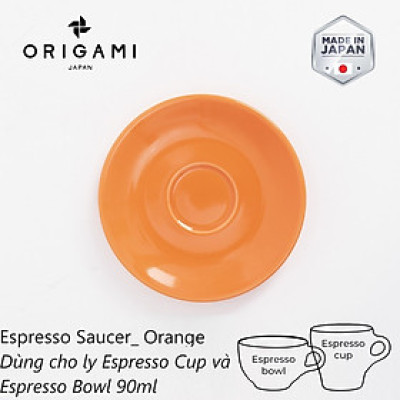 Đĩa sứ Origami Espresso Saucer 128mm