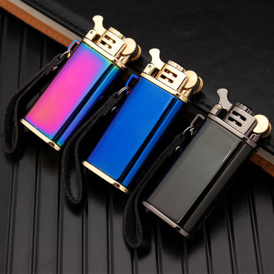 Vỏ Hột Quẹt Bật Lửa Xăng Đá Chief CF205 Thiết Kế Đẹp Độc Lạ 3 Màu Sang Trọng - Dùng Xăng Bấc Đá Cao Cấp