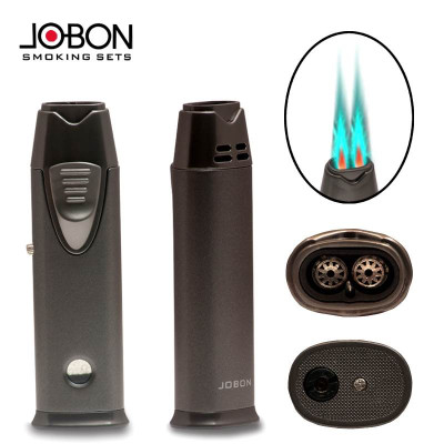 Vỏ Hột Quẹt Bật Lửa Khò 2 Tia Jobon 980 Thiết Kế Nhỏ Gọn Độc Lạ Lửa Khò Mạnh Mẽ - Dùng Gas Cao Cấp