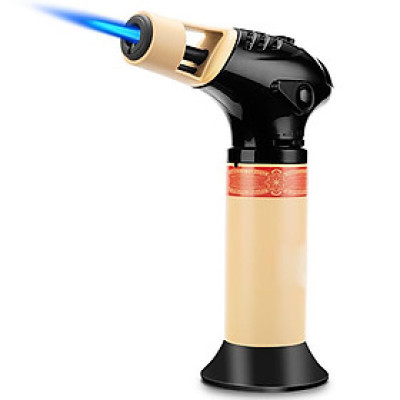 Vỏ Hột Quẹt Bật Lửa Gas Khò Để Bàn 1 Tia Cực Mạnh  H193 Nút Bấm Tiện Lợi - Nhiều Màu(KHÔNG CHỨA GAS/XĂNG)