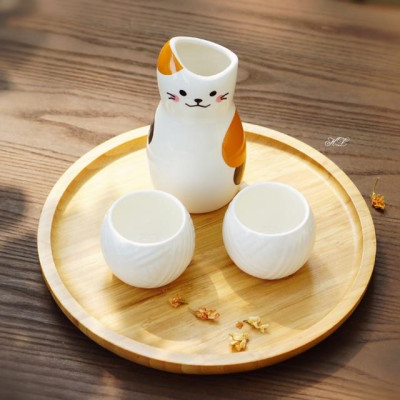 Khay Tre tròn Home Decor | Đĩa gỗ CHỐNG TRƠN TRƯỢT chất liệu gỗ tre cao cấp không xử lý hóa chất