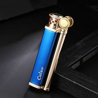 Vỏ Hột Quẹt Bật Lửa xăng đá Chief CF-002 thiết kế đẹp độc lạ - dùng xăng bấc đá cao cấp