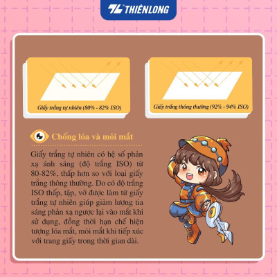 Combo 5/10 Tập học sinh chống lóa 96 trang 4 ô ly vuông 2mm 100gsm Thiên Long NB-117/AK - PB Akooland - Mẫu ngẫu nhiên