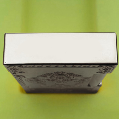 Vỏ Hột Quẹt Bật Lửa Upon Gas Đá D198T Họa Tiết Hoa Văn Hoàng Gia Đẹp Độc Lạ - Dùng Gas Đá Cao Cấp