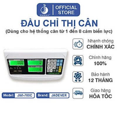 Đầu Chỉ Thị Cân Đếm Số Lượng JWI-700C JADEVER