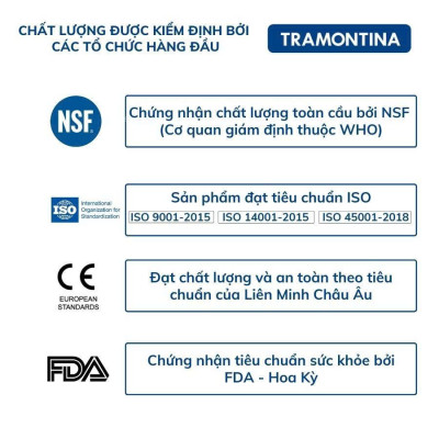 Muôi Múc Canh Lớn Tramontina 30cm Nhựa PA An Toàn Sức Khỏe Chịu Nhiệt 180 độ C NK Brazil 25157