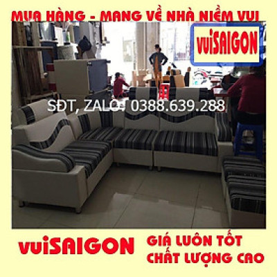 Ghế sopha nệm mút chữ L , tặng 1 bàn và 2 đôn . Mẫu mã hiện đại trẻ trung, phù hợp mọi gia đình. Giá gốc tại xưởng