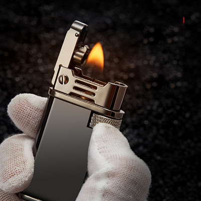 Vỏ Hột Quẹt Bật Lửa Xăng Đá Chief CF218 Trơn Thiết Kế Đẹp Độc Lạ Sang Trọng Cao Cấp - Dùng Xăng Bấc Đá Cao Cấp