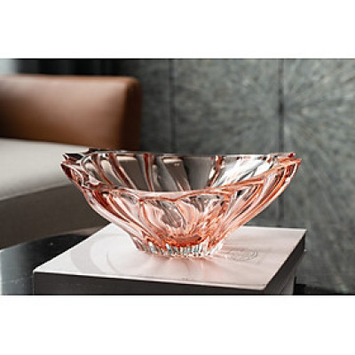 Tô pha lê hồng Plantica 33cm Aurum