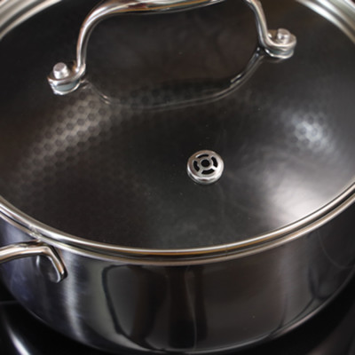 Hàng chính hãng: Nồi iMat Hybrid Blackcube 18cm, Sản phẩm làm bằng iNox 304, phủ chống dính Daikin Nhật Bản.