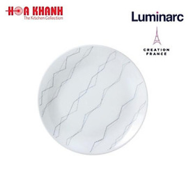Đĩa Thủy Tinh Luminarc Marble 27cm - bộ 6 đĩa - P3764