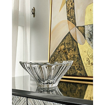 Tô pha lê trắng Plantica 22cm Aurum