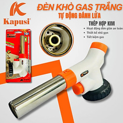 ĐÈN KHÒ GAS TRẮNG K8011 KAPUSI – CHUYÊN DỤNG, AN TOÀN, ĐA NĂNG
