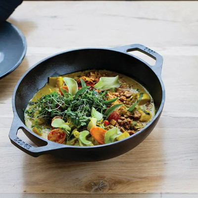 Lodge - Chảo gang Wok - 16cm