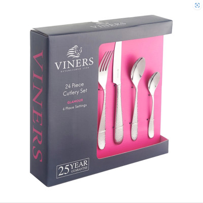 Viners - Bộ dao muống nĩa Glamour - 24 món