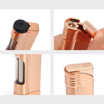 Vỏ Hột Quẹt Bật Lửa Gas Aomai AM-5103 Khò 1 Tia Mạnh Mẽ - Nhiều Màu