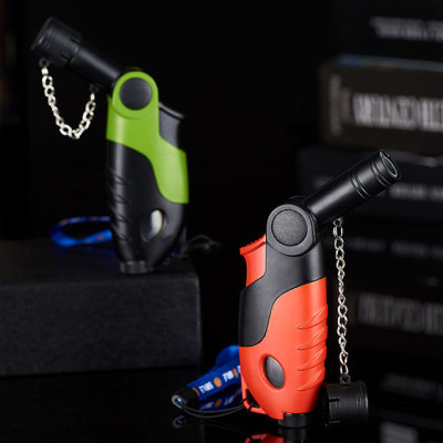 Vỏ Hột Quẹt Bật Lửa Khò Mỏ Vịt Xoay 1 Tia MF256 Thiết Kế Nhỏ Gọn Độc Lạ Lửa Khò Mạnh Mẽ - Dùng Gas Cao Cấp