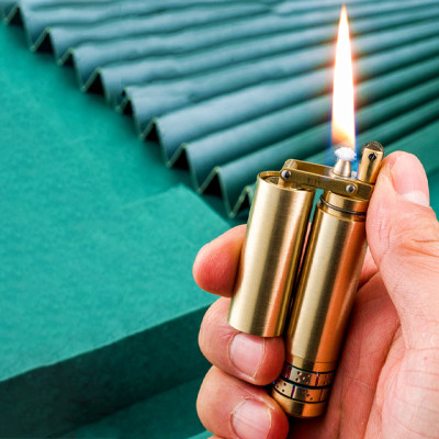 Vỏ Hột Quẹt Bật Lửa Thủ Công T25 Thiết Kế Đẹp Độc Lạ - Dùng Xăng Đá Cao Cấp (KHÔNG XĂNG KHÔNG GAS)