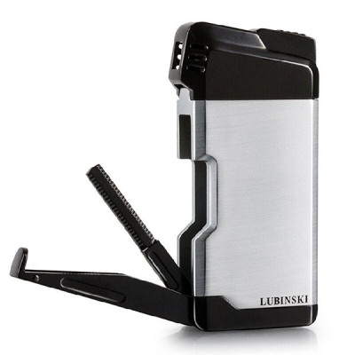 Vỏ Hột Quẹt Bật Lửa Kiêm Bộ Dụng Cụ Đa Năng Lubinski SK37 Thiết Kế Đẹp Độc Lạ Ngọn Lửa Mạnh Mẽ - Dùng Gas Cao Cấp
