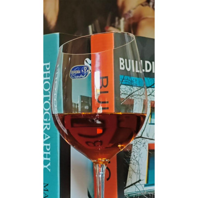 Ly rượu vang pha lê Tiệp Khắc vát miệng 500 ml ( Cực sang )