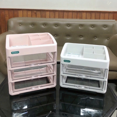 Tủ đựng mỹ phẩm để bàn Hokori 3636 Việt Nhật  2 - 3 - 4 tầng - Kệ đựng mĩ phẩm HOKORI , đồ trang điểm nhiều tầng tiện lợi