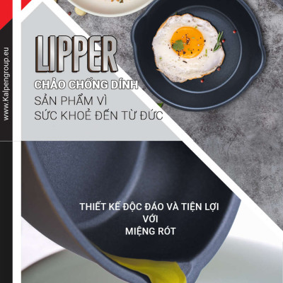 Chảo chống dính cao cấp Kalpen Lipper đây từ